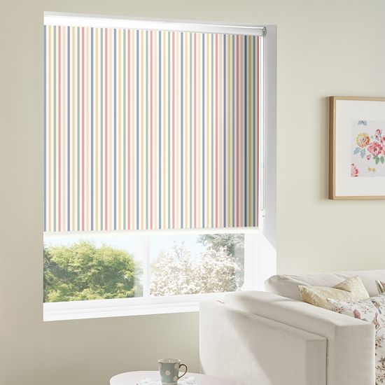 Cath Kidston Mid Stripe Chalk Roller Blind